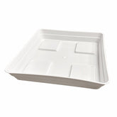 Pot bowl 27x27 cm suitable for 11 l and 20 l pots white